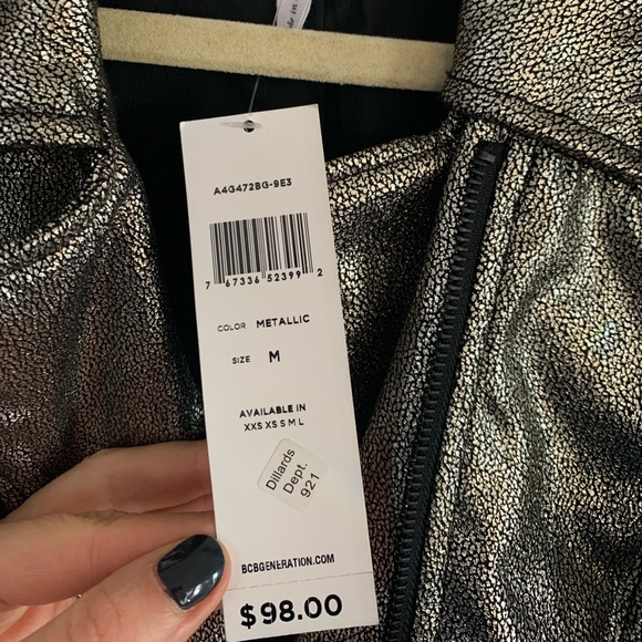 BCBGeneration Silver Vest - Picture 2 of 4